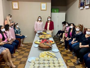 Imagem da notícia - Jucea encerra ‘Semana Rosa’ com café da manhã e sorteio de brindes para servidores