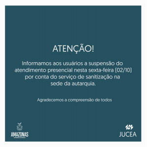 Imagem da notícia - SUSPENSÃO DO ATENDIMENTO PRESENCIAL