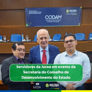 Imagem da notícia - Servidores da Jucea em evento da Secretaria do Conselho de Desenvolvimento do Estado