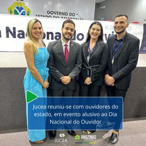 Imagem da notícia - Jucea reuniu-se com ouvidores do estado, em evento alusivo ao Dia Nacional do Ouvidor
