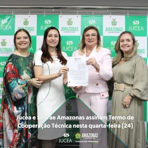 Imagem da notícia - Jucea e Sebrae assinam Acordo de Cooperação Técnica nesta quarta-feira (24)