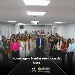 Imagem da notícia - Homenagem às mães servidoras da Jucea