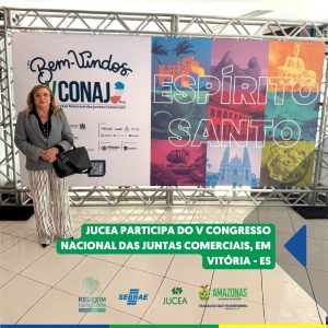Imagem da notícia - Jucea participa do V Congresso Nacional das Juntas Comerciais, em Vitória -ES